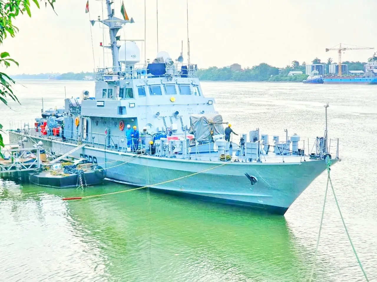 SCGS Zoroaster following completion of the refit.