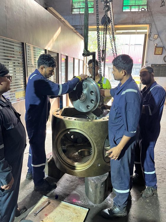ICGS Vijit — machinery overhaul