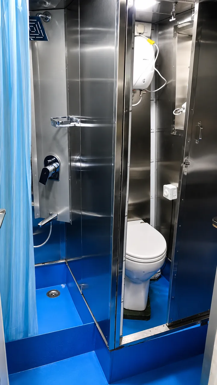 Completed stainless-steel wet-area renewal onboard INS Car Nicobar.